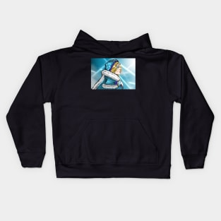 Crystal maiden fan art dota2 Kids Hoodie